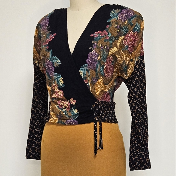 Vintage Carole Little Blouse - Picture 1 of 10